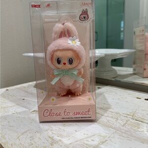 Close to Sweet Pink Plush Pendant Keychain by Mokoko